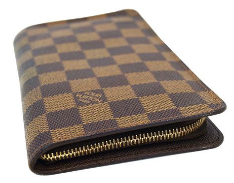 porte monnaie louis vuitton rond|authentic louis vuitton damier wallet.